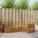 Seturi de canapele 4 pcs natural Lemn Solid de Acacia - WALTI WALTI