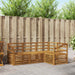Seturi de canapele 4 pcs natural Lemn Solid de Acacia - WALTI WALTI