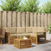 Seturi de mobilier cu pernă 5 pcs Natural și Bej Lemn compozit - WALTI WALTI