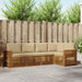 Seturi de canapele 5 pcs Natural și Bej Lemn Solid de Acacia - WALTI WALTI