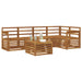 Seturi de canapele 6 pcs natural Lemn Solid de Acacia - WALTI WALTI