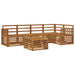 Seturi de canapele natural Lemn Solid de Acacia - WALTI WALTI