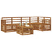 Seturi de canapele natural Lemn Solid de Acacia - WALTI WALTI