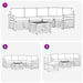 Seturi de canapele 6 pcs Natural și Crem Lemn Solid de Acacia - WALTI WALTI