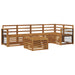 Seturi de canapele 6 pcs natural Lemn Solid de Acacia - WALTI WALTI