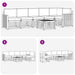 Seturi de canapele cu pernă 7 pcs Natural și Antracit - WALTI WALTI