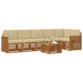 Seturi de canapele 7 pcs Natural și Bej Lemn Solid de Acacia - WALTI WALTI