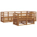 Set canapea sectională 7 pcs natural - WALTI WALTI