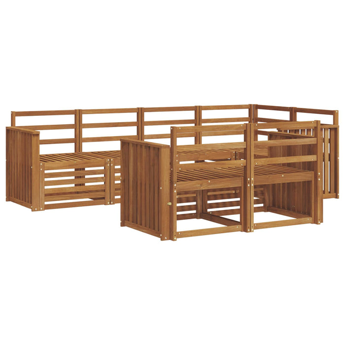 Set canapea sectională 7 pcs natural - WALTI WALTI
