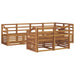 Set canapea sectională 7 pcs natural - WALTI WALTI