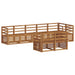 Seturi de canapele 8 pcs natural Lemn Solid de Acacia - WALTI WALTI