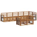 Seturi de canapele 8 pcs natural Lemn Solid de Acacia - WALTI WALTI