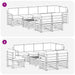 Seturi de canapele 9 pcs Natural și Crem Lemn Solid de Acacia - WALTI WALTI