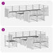 Seturi de canapele 9 pcs natural Lemn Solid de Acacia - WALTI WALTI