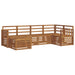 Seturi de canapele 6 pcs natural Lemn Solid de Acacia - WALTI WALTI
