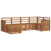 Seturi de canapele 6 pcs natural Lemn Solid de Acacia - WALTI WALTI