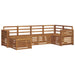 Seturi de canapele 6 pcs natural Lemn Solid de Acacia - WALTI WALTI