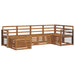Seturi de canapele 6 pcs natural Lemn Solid de Acacia - WALTI WALTI
