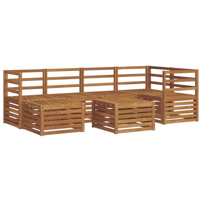 Seturi de canapele natural Lemn Solid de Acacia - WALTI WALTI