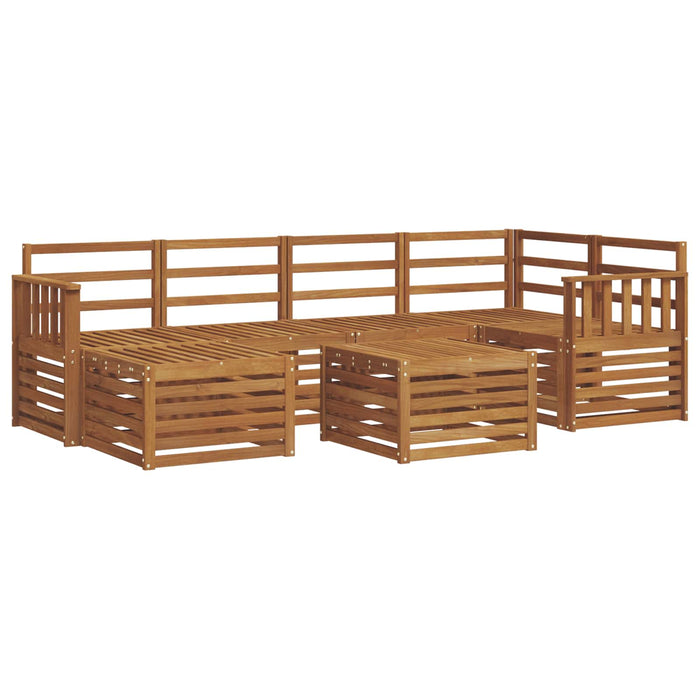 Seturi de canapele natural Lemn Solid de Acacia - WALTI WALTI