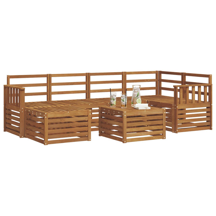 Seturi de canapele natural Lemn Solid de Acacia - WALTI WALTI