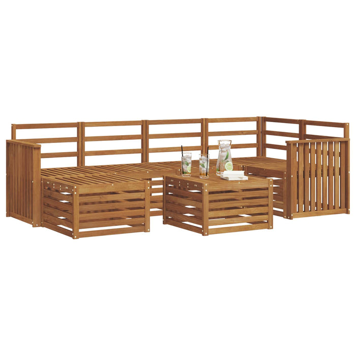 Seturi de canapele natural Lemn Solid de Acacia - WALTI WALTI