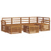 Seturi de canapele natural Lemn Solid de Acacia - WALTI WALTI
