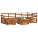 Seturi de canapele natural Lemn Solid de Acacia - WALTI WALTI