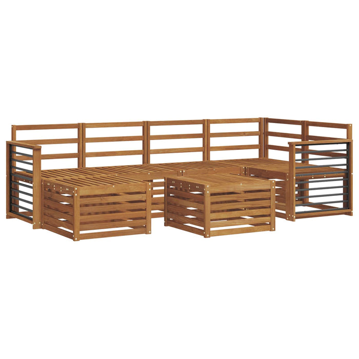 Seturi de canapele natural Lemn Solid de Acacia - WALTI WALTI