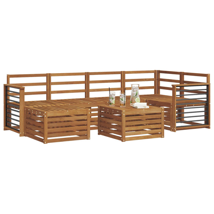Seturi de canapele natural Lemn Solid de Acacia - WALTI WALTI