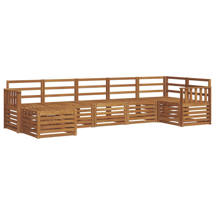 Set canapea sectională 7 pcs natural - WALTI WALTI