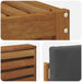 Set canapea sectională cu pernă 7 pcs Natural și Antracit - WALTI WALTI