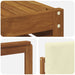 Set de canapele de exterior cu pernă 8 pcs Natural și Crem - WALTI WALTI