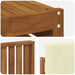 Set de canapele de exterior cu pernă 8 pcs Natural și Crem - WALTI WALTI