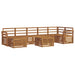 Set de canapele de exterior 8 pcs natural Lemn Solid de Acacia - WALTI WALTI
