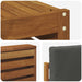 Set de canapele de exterior cu pernă 8 pcs Natural și Antracit - WALTI WALTI