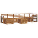 Seturi de canapele 8 pcs natural Lemn Solid de Acacia - WALTI WALTI