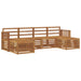 Seturi de canapele 6 pcs natural Lemn Solid de Acacia - WALTI WALTI