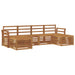 Seturi de canapele 6 pcs natural Lemn Solid de Acacia - WALTI WALTI