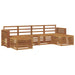 Seturi de canapele 6 pcs natural Lemn Solid de Acacia - WALTI WALTI