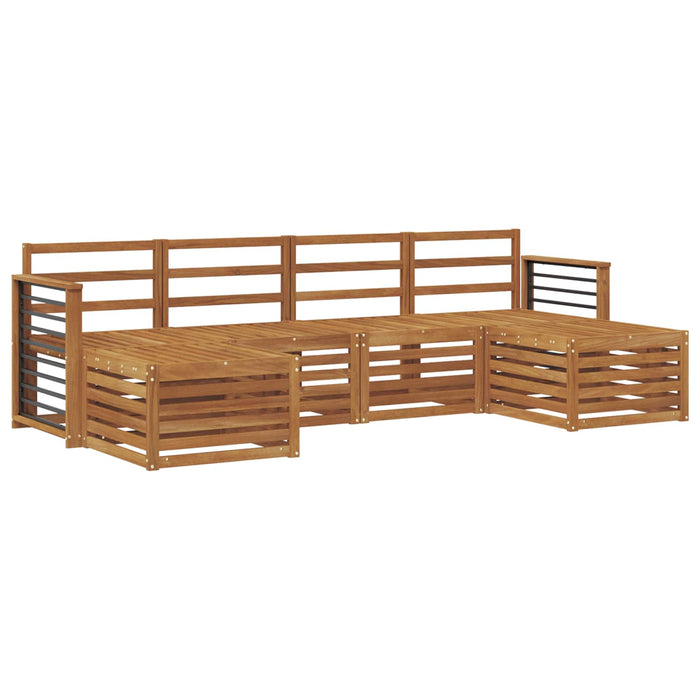 Seturi de canapele 6 pcs natural Lemn Solid de Acacia - WALTI WALTI