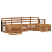 Seturi de canapele 6 pcs natural Lemn Solid de Acacia - WALTI WALTI