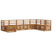 Seturi de canapele 8 pcs natural Lemn Solid de Acacia - WALTI WALTI