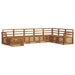 Seturi de canapele 8 pcs natural Lemn Solid de Acacia - WALTI WALTI