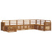 Seturi de canapele 8 pcs natural Lemn Solid de Acacia - WALTI WALTI