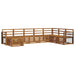 Seturi de canapele 8 pcs natural Lemn Solid de Acacia - WALTI WALTI