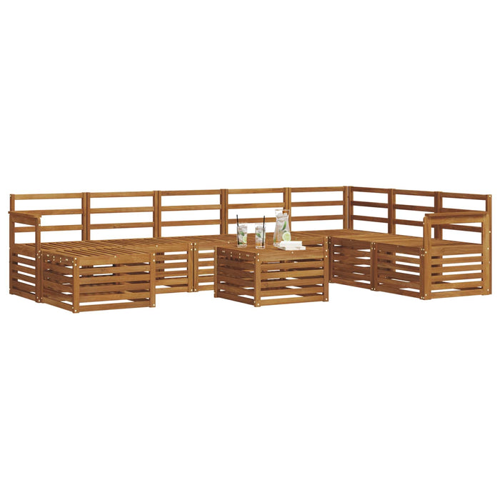 Seturi de canapele natural Lemn Solid de Acacia - WALTI WALTI