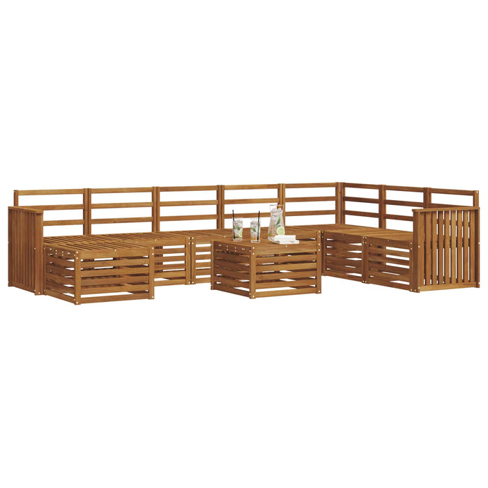 Seturi de canapele natural Lemn Solid de Acacia - WALTI WALTI