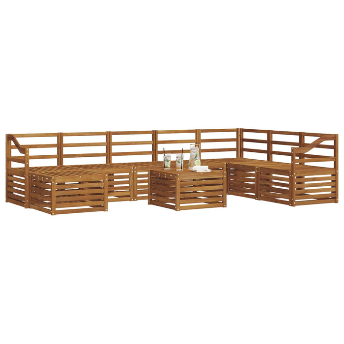 Seturi de canapele natural Lemn Solid de Acacia - WALTI WALTI