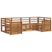 Set de canapele de exterior 6 pcs natural Lemn Solid de Acacia - WALTI WALTI